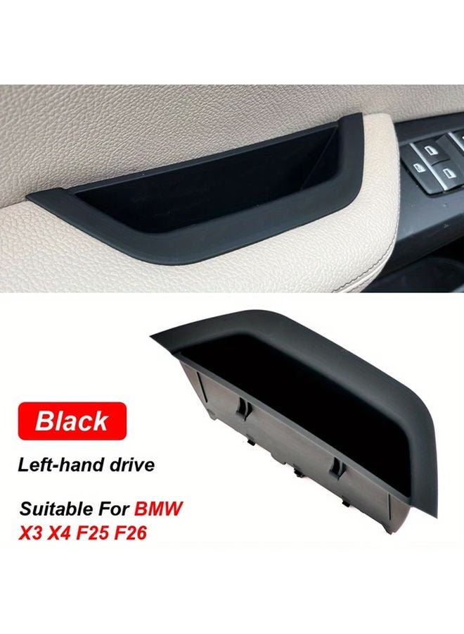 Carbon Fiber Door Pull Handle Armrest Panel Cover For BMW X3 X4 F25 F26 2011 2017 - Image 5